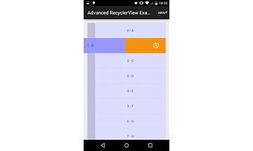 Advanced RecyclerView Example for Android - Download the APK from Habererciyes